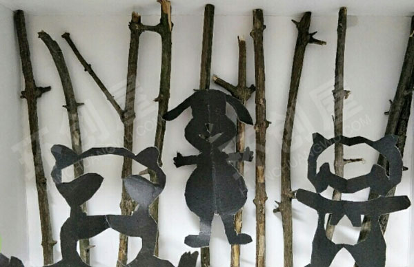 幼儿园可爱的动物主题墙环创图片