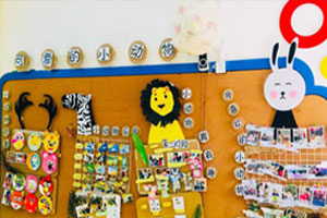 幼儿园卡通可爱的小动物主题墙环创图片5张