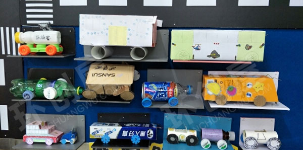 幼儿园车子叭叭叭主题墙环创图片