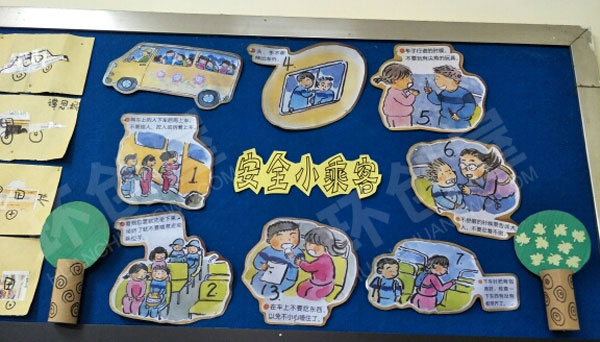幼儿园车子叭叭叭主题墙环创图片