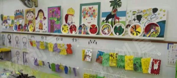 幼儿园墙面布置创意好看的美术创作环创图片