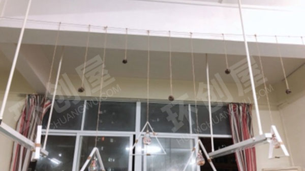 幼儿园森系田园风灯泡吊饰环创图片