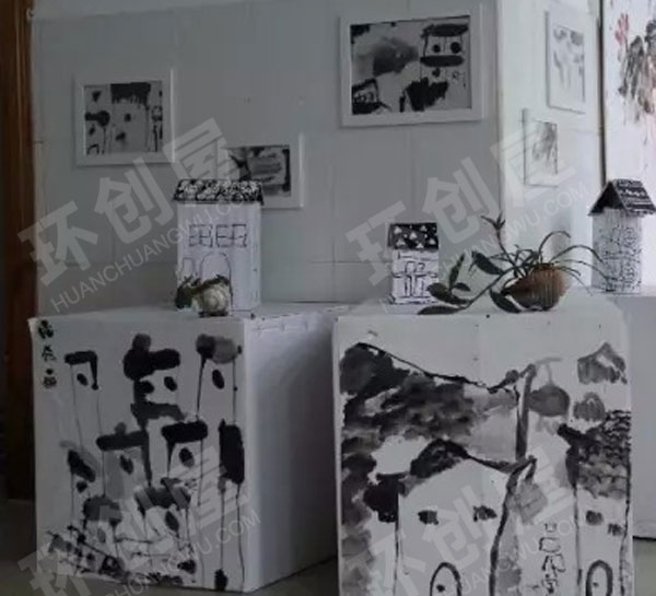 幼儿园走廊墙面各种创意绘画环创图片