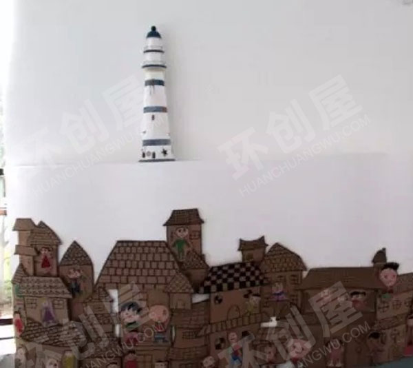 幼儿园走廊墙面各种创意绘画环创图片