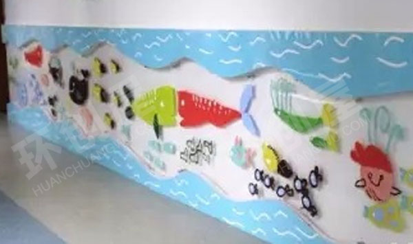 幼儿园走廊墙面各种创意绘画环创图片