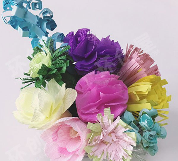 幼儿园母亲节的手工花作品展示图片