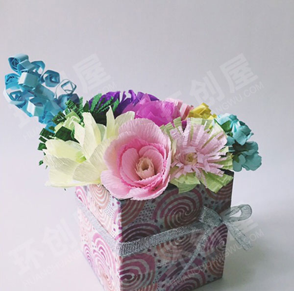 幼儿园母亲节的手工花作品展示图片