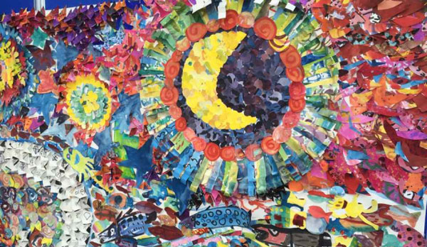 幼儿园奇思妙想创意美术作品展示图片