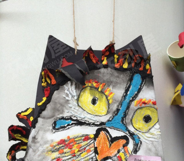 幼儿园奇思妙想创意美术作品展示图片