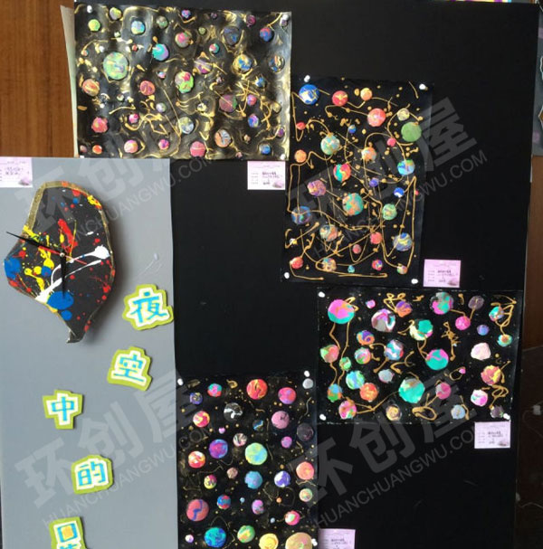 幼儿园奇思妙想创意美术作品展示图片