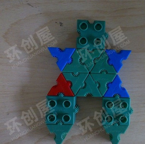 幼儿园积木搭创意机器人环创建构区图片