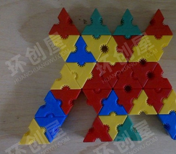 幼儿园积木搭创意机器人环创建构区图片