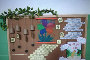 幼儿园墙面绘本蚯蚓的日记阅读环创图片