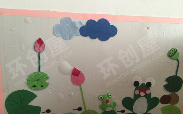 幼儿园墙面小蝌蚪找妈妈阅读区环创图片