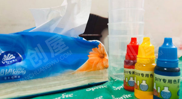 幼儿园科学区科学小课堂色彩接力环创图片