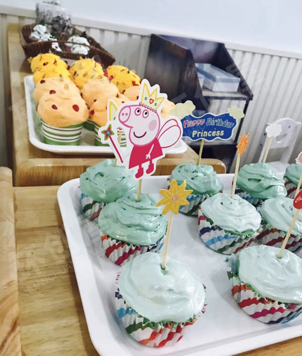 幼儿园娃娃家各种不同甜品区环创图片