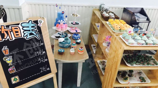 幼儿园娃娃家各种不同甜品区环创图片