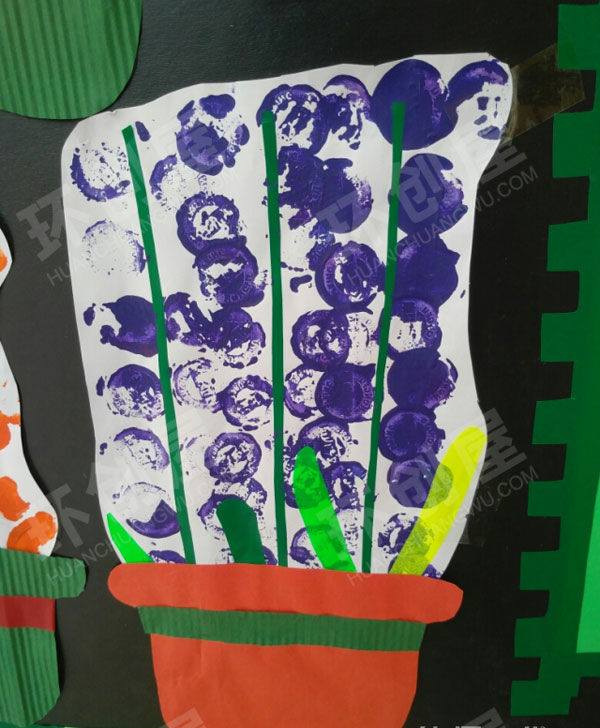 幼儿园主题墙春天创意画我的小手真能干环创图片