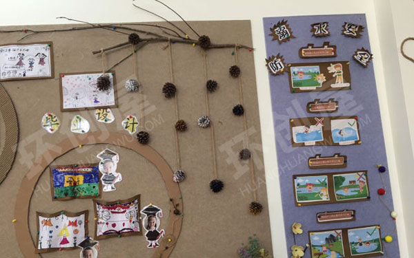 幼儿园我要毕业啦主题墙环创图片