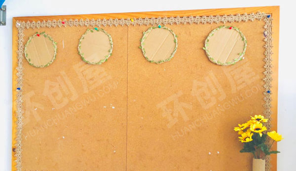 幼儿园墙面布置绿色小清新森林之家环创图片