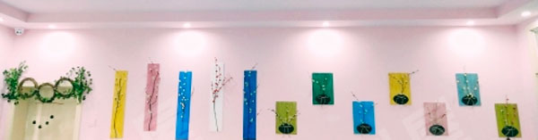 幼儿园墙面布置田园小清新风格环创图片