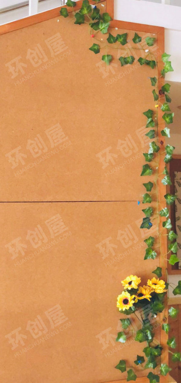 幼儿园墙面布置绿色小清新森林之家环创图片