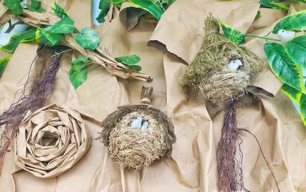 幼儿园墙面布置生机勃勃的装饰环创图片