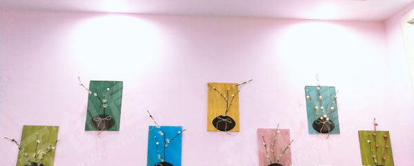 幼儿园墙面布置田园小清新风格环创图片