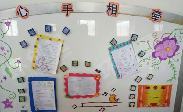 幼儿园家园联系栏各种风格环创图片