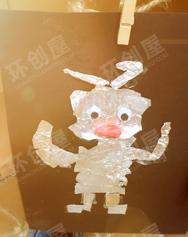幼儿园我的太空梦作品展示环创图片