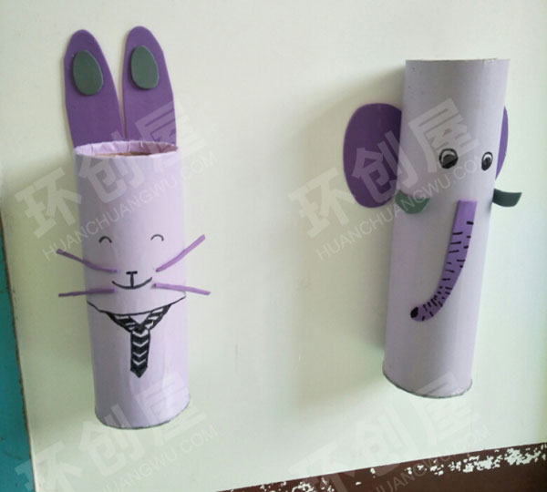 幼儿园阅读区鞋套纸筒墙面环创图片