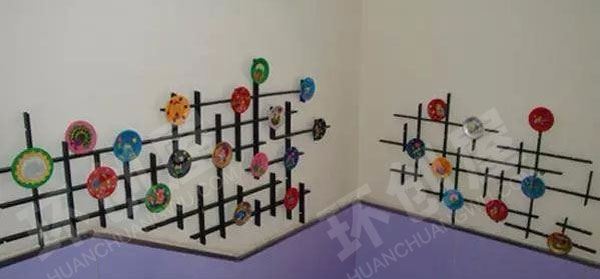 幼儿园走廊楼梯墙面环创创新画作图片