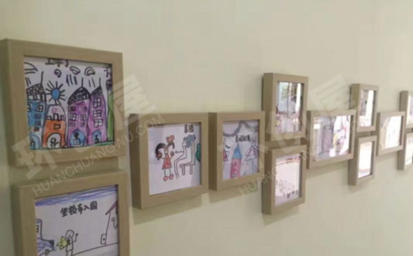 幼儿园美美的作品展示栏环创图片
