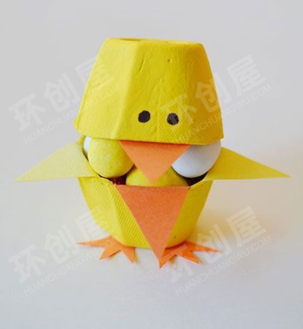 幼儿园美工区DIY手工动物可爱的小鸡图片