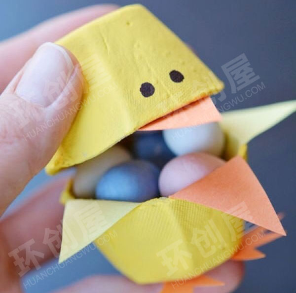 幼儿园美工区DIY手工动物可爱的小鸡图片