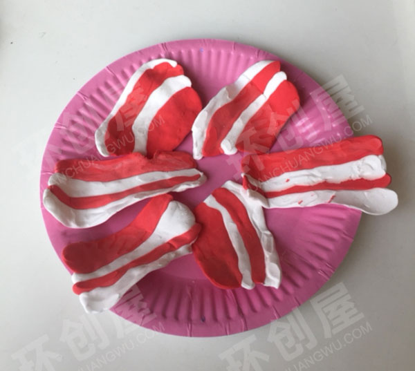 幼儿园角色游戏手工粘土各种小吃店环创图片