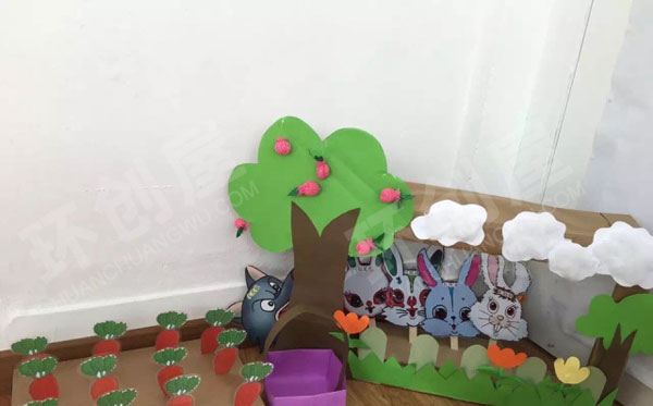 幼儿园益智区玩教具环创图片