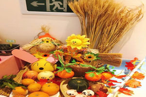 幼儿园自然角绿色装饰作品展示图片9张