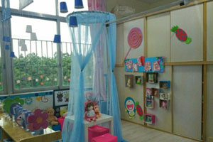 幼儿园角色游戏梦幻糖果屋环创图片