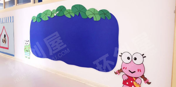 幼儿园墙面布置卡通动物环创图片