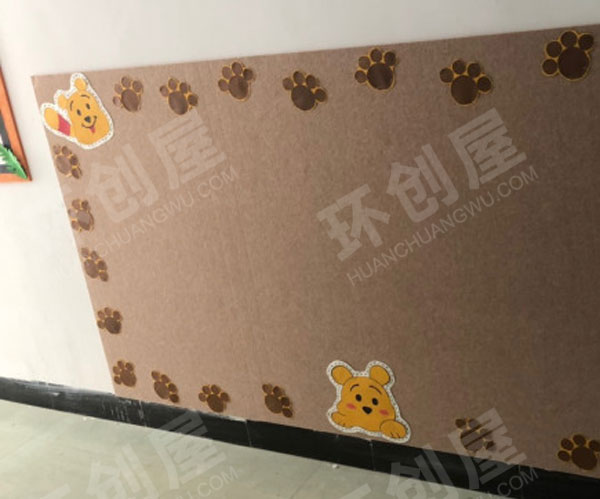 幼儿园作品展边框卡通动物人物环创图片