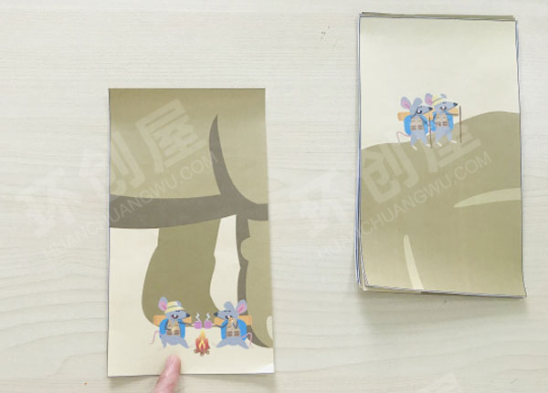 幼儿园阅读区小老鼠历险记绘本环创图片